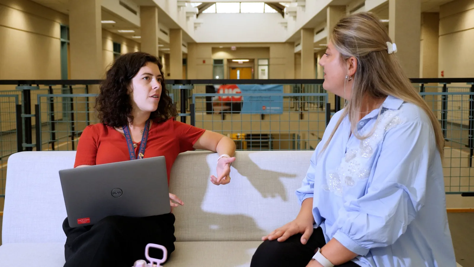 Bizful interviewing UIC staff